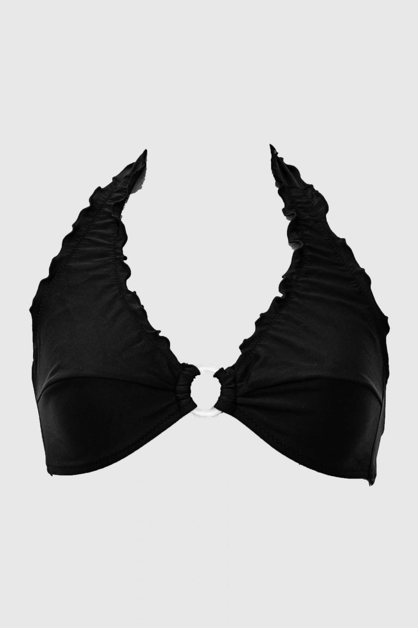 ANELLO NERO REGGISENO ABBONDANTE